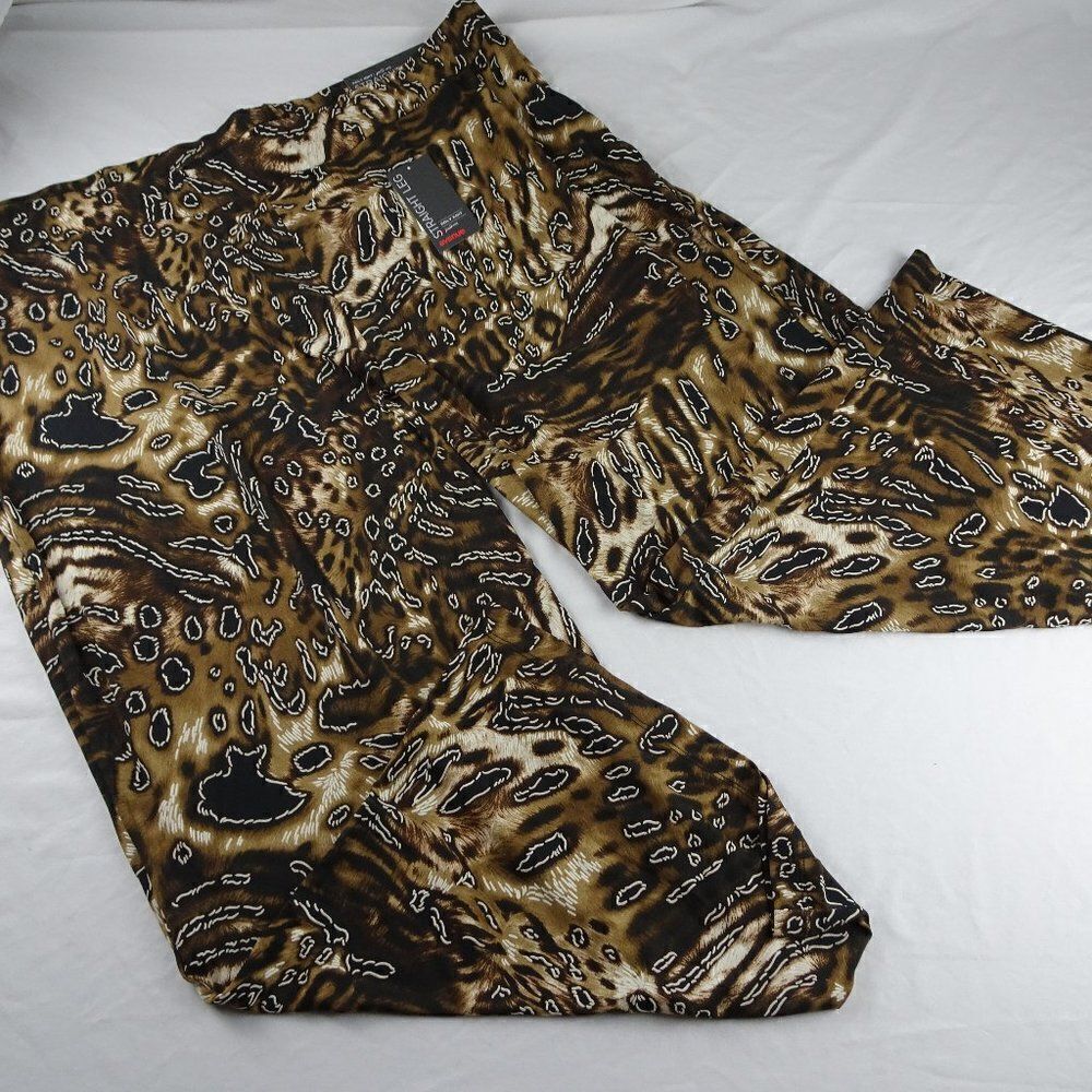 Avenue Pull-on Straight Leg Pants Size 26/28A